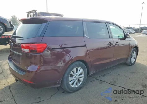 2017 Kia Sedona Lx z USA, uszkodzony, nr VIN KNDMB5C17H6226087